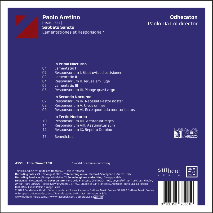 Aretino: Sabbato Sancto - slide-1