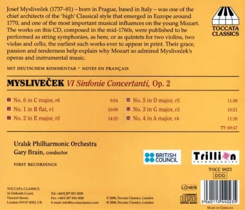 Myslivecek: Works for Strings, Vol 1 - slide-1
