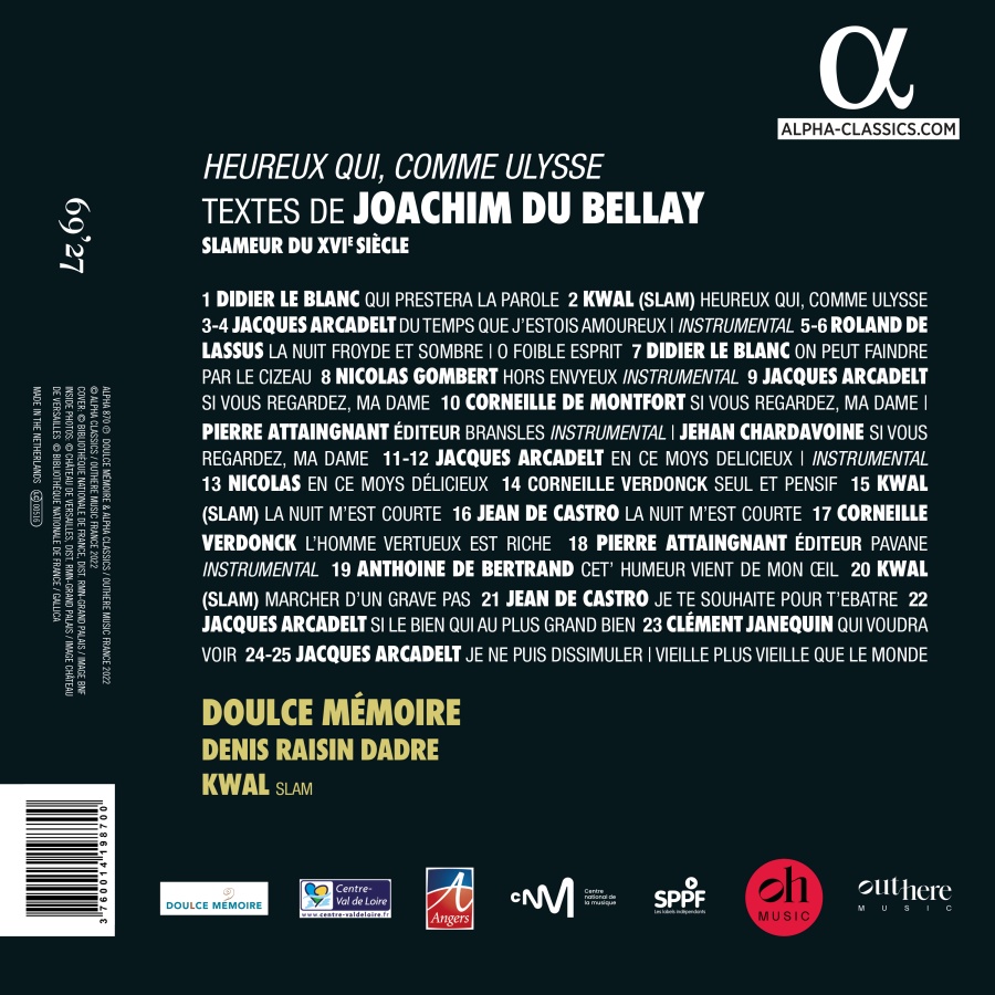 Du Bellay: Heureux qui, comme Ulysse - slide-1