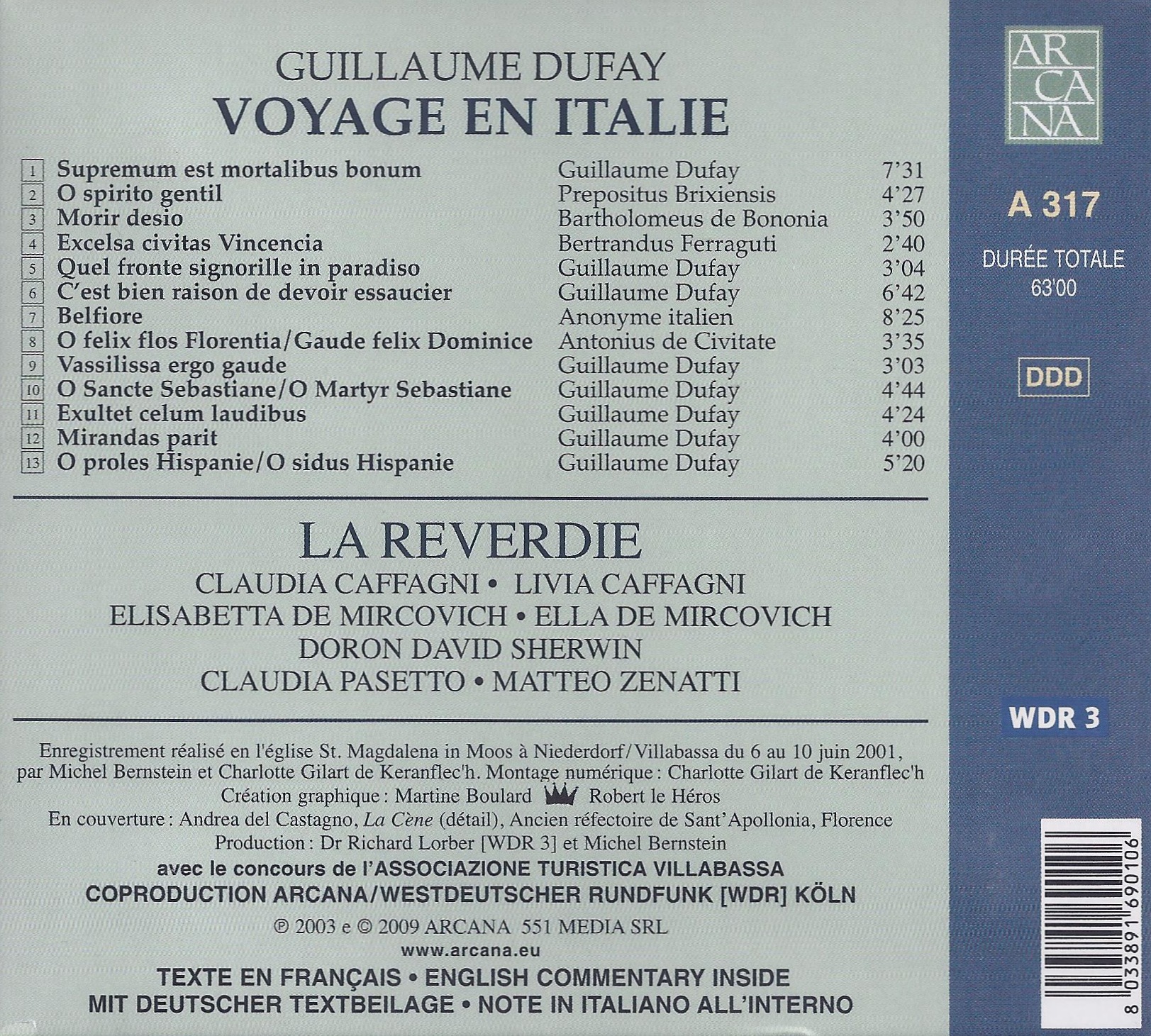 Dufay: Voyage en Italie - slide-1