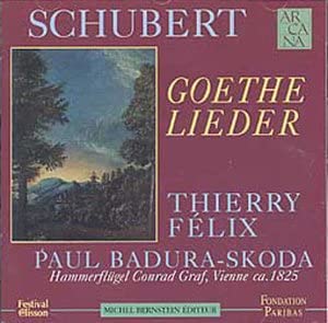 Schubert: Goethe Lieder