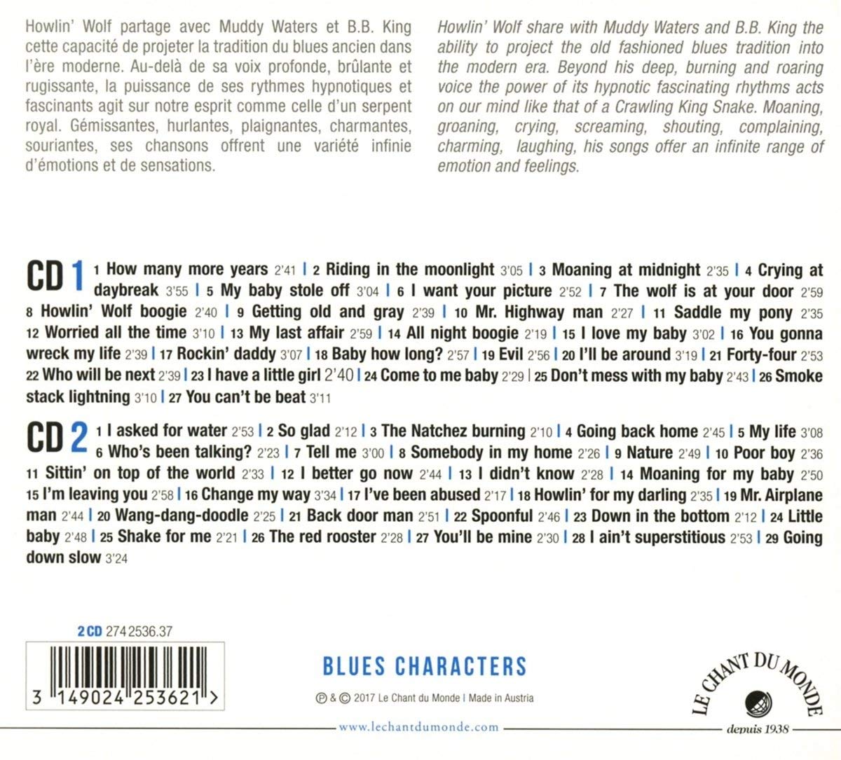 Blues Characters - Wolf Howlin': Back Door Man - slide-1
