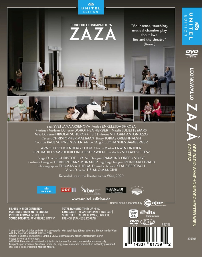 Leoncavallo: Zazà - slide-1