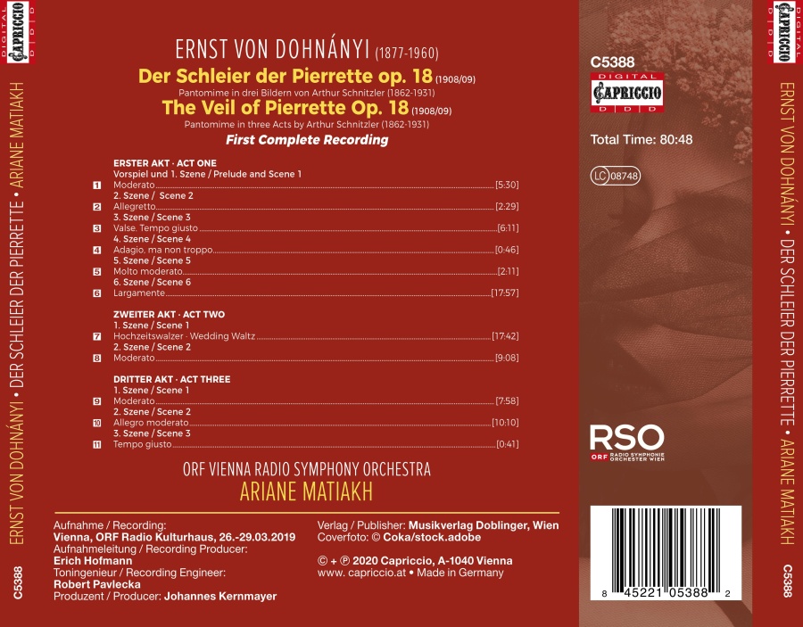 Dohnanyi: The Veil of Pierrette - slide-1