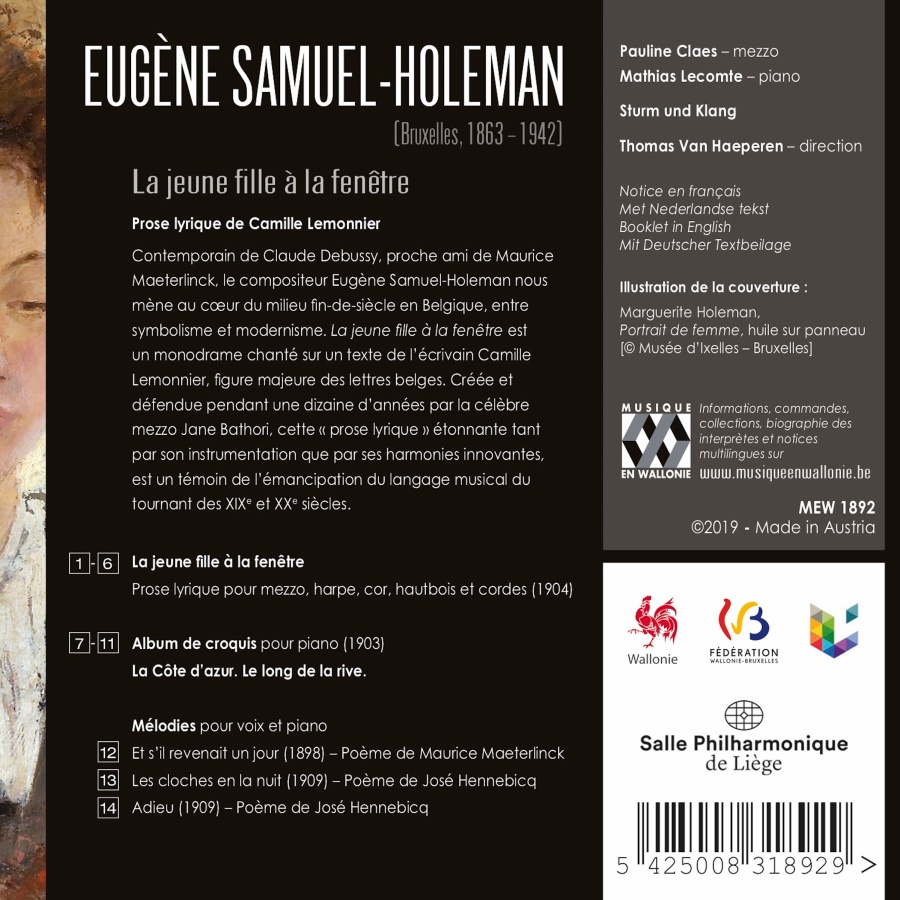 Samuel-Holeman: La jeune fille à la fenêtre - slide-1