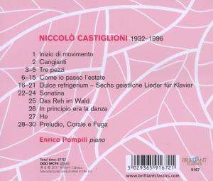 Castiglioni: Piano Works - slide-1