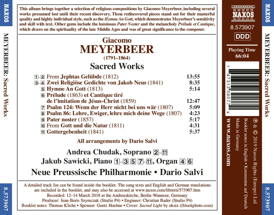 Meyerbeer: Sacred Works - slide-1
