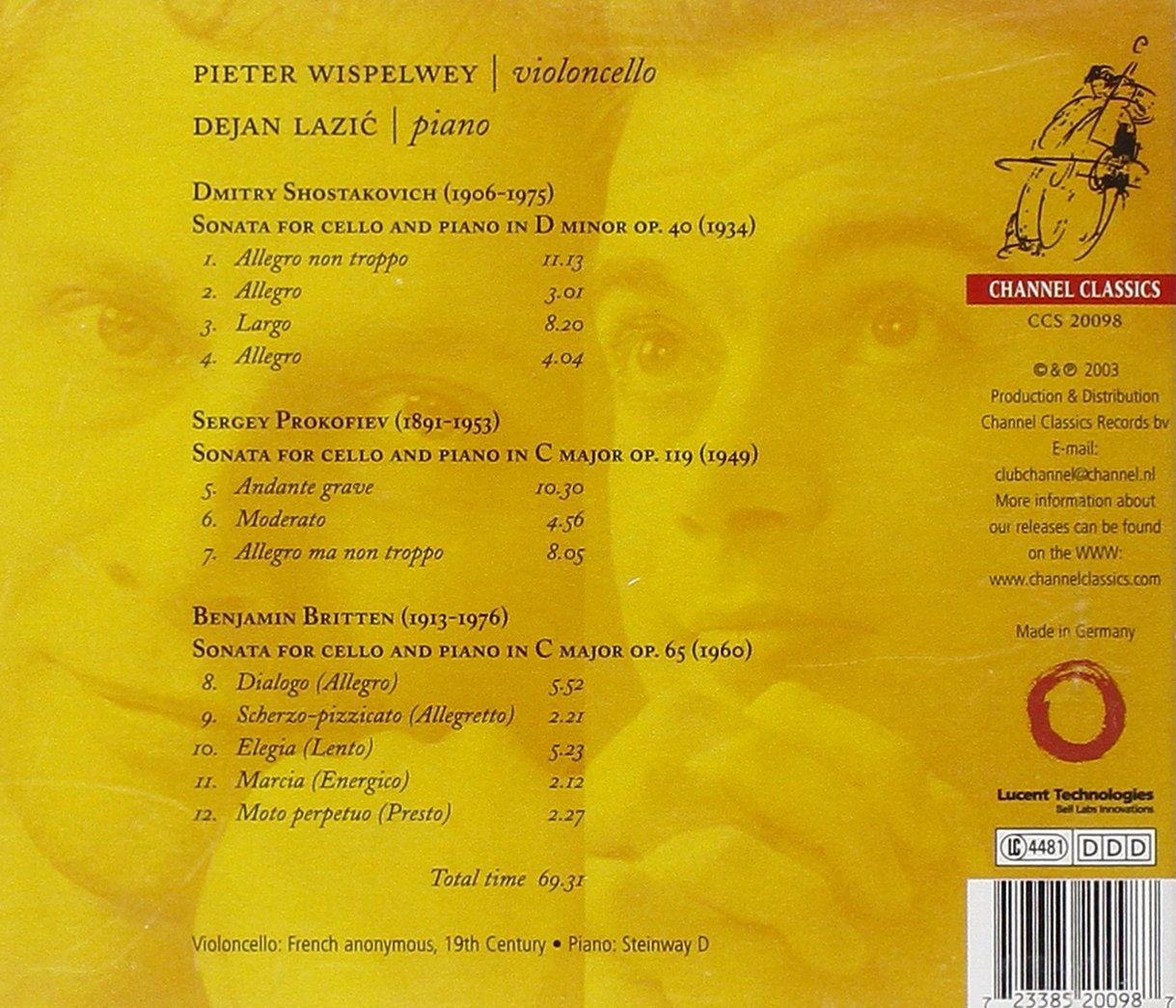 HAYDN: Cello Concertos - slide-1