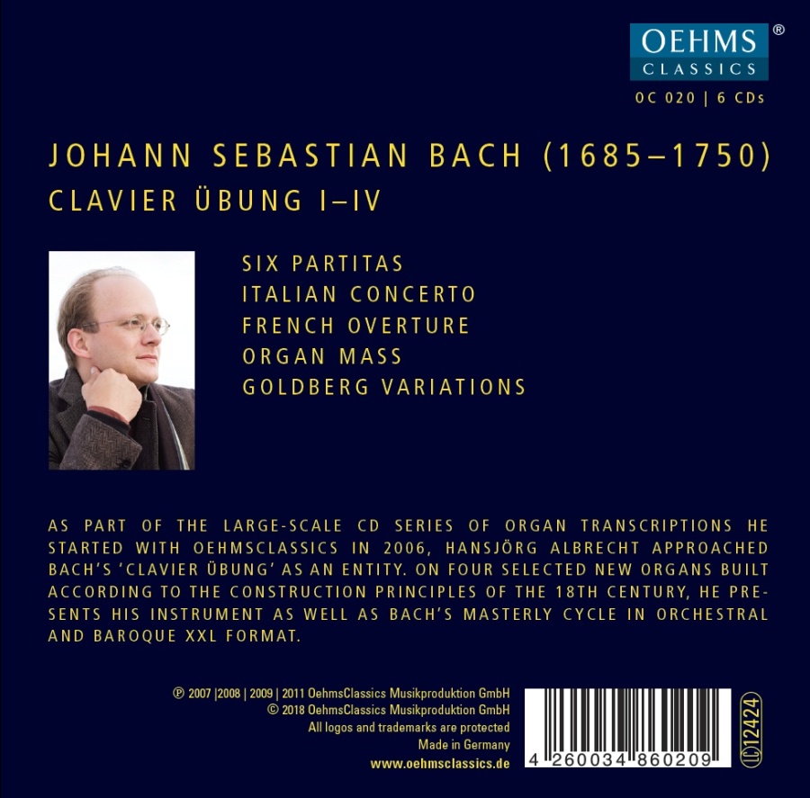 Bach: Clavier Übung Part I - IV - slide-1