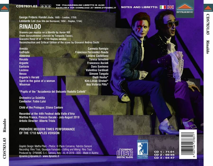 Handel: Rinaldo - slide-1