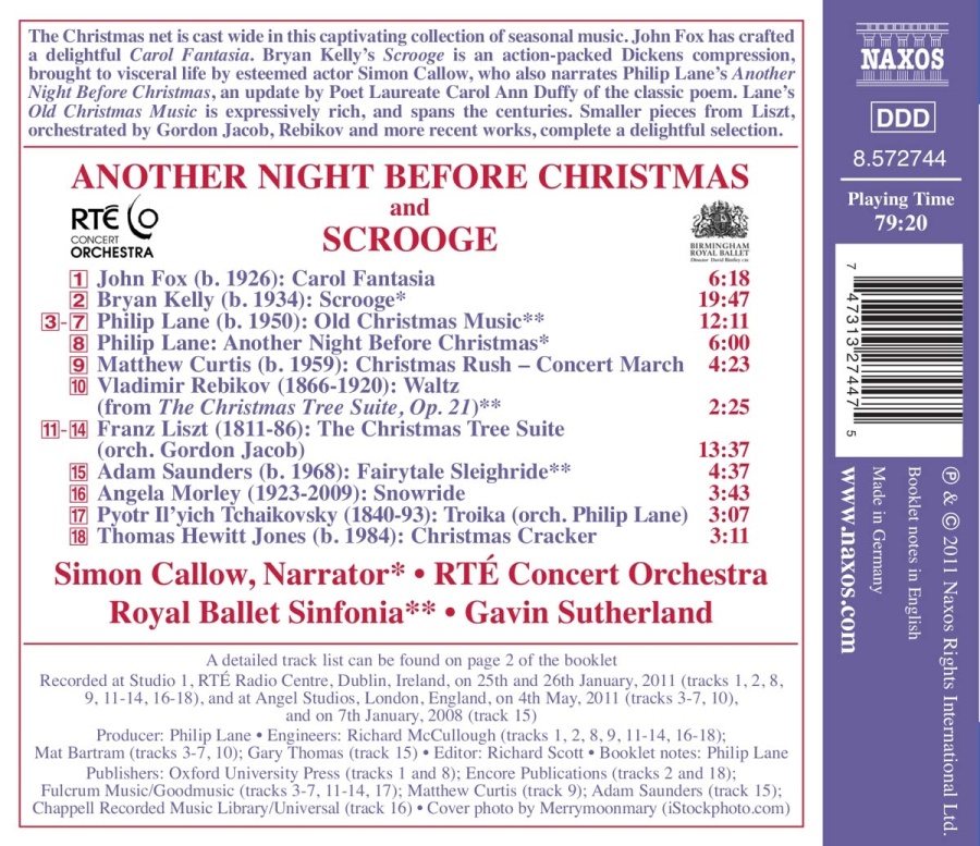 Christmas Orchestral Music - Another Night Before Christmas and Scrooge - slide-1
