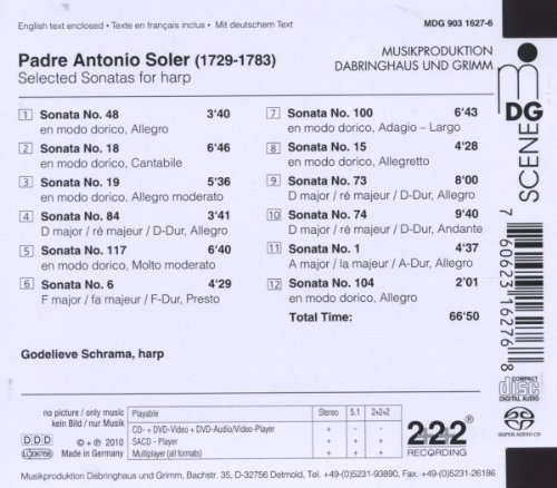 Soler: Selected Sonatas for Harp - slide-1