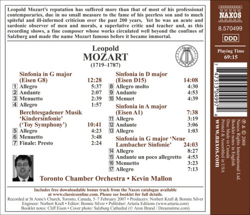 Mozart, L: Toy Symphony, "New Lambach" - slide-1