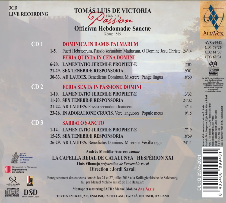 Victoria: Passion - Officium Hebdomadae Sanctae - slide-1