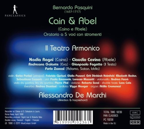 Pasquini: Cain & Abel (oratorio) - slide-1