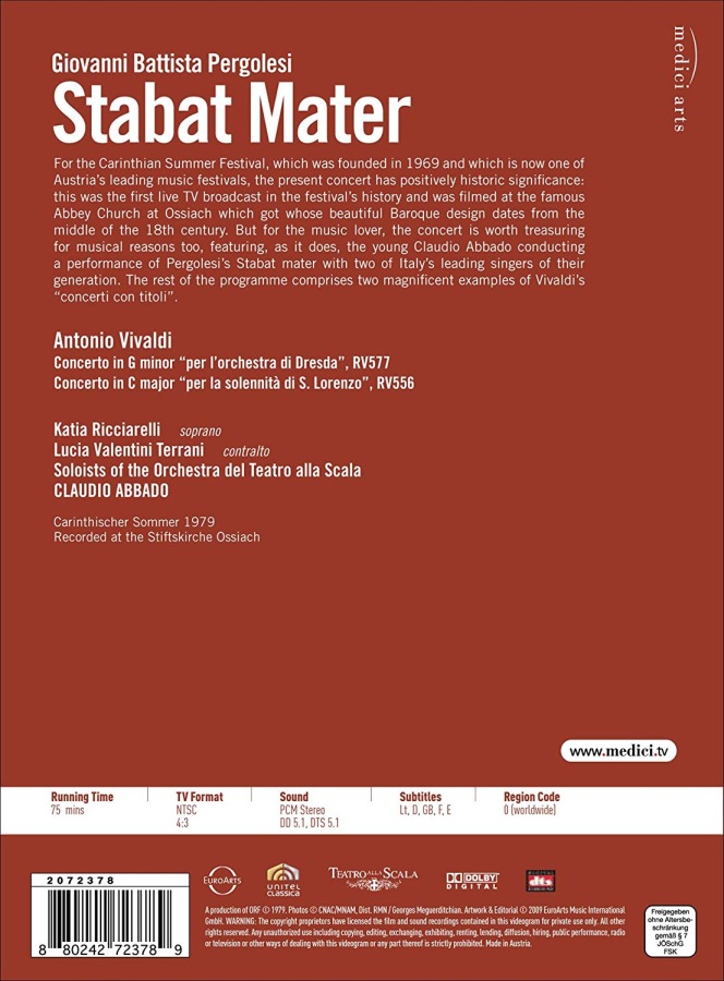 Pergolesi :Stabat Mater - slide-1