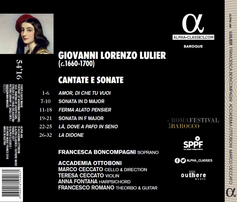 Lulier: Cantate e Sonate - slide-1