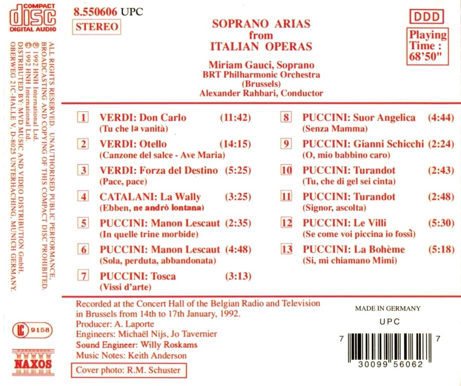 SOPRANO ARIAS FROM ITALIAN OPERAS - slide-1