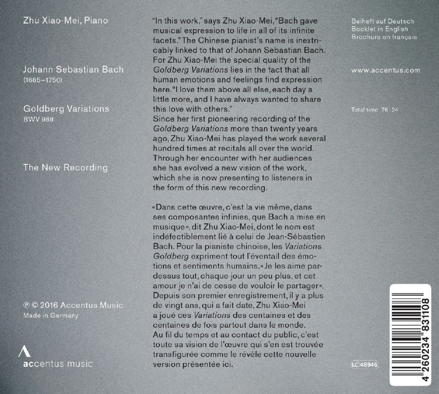 Bach: Goldberg Variations BWV988 - slide-1