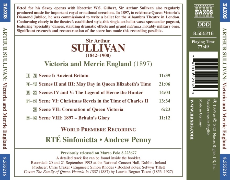 Sullivan: Victoria and Merrie England (Complete Ballet) - slide-1