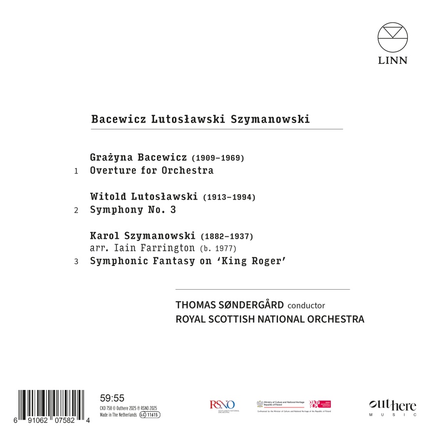 Bacewicz, Lutosławski & Szymanowski - slide-1