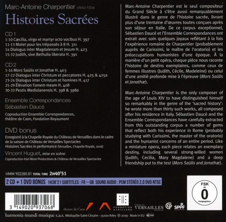 Charpentier: Histoires sacrées - slide-1