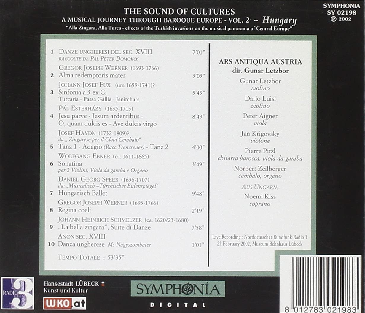The Sound Of Cultures, Vol. 2, Baroque Hungary - slide-1