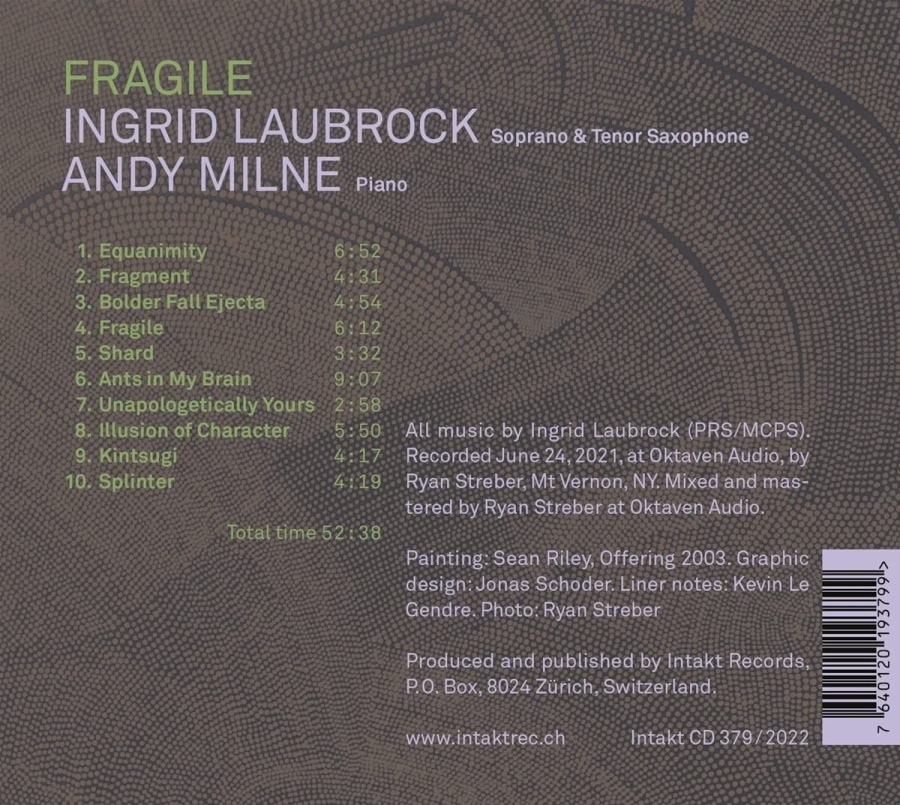 Laubrock / Milne: Fragile - slide-1
