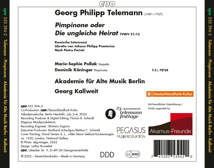 Telemann: Pimpinone - slide-1