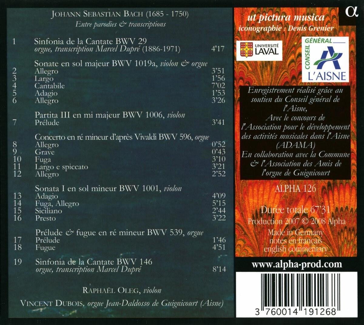 Bach a 440 - Entre parodies & transcriptions - slide-1