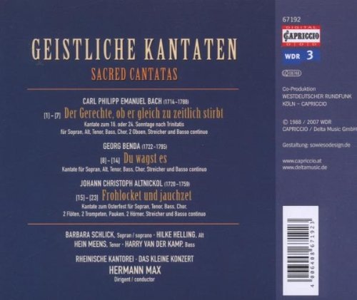 GEISTLICHE KANTATEN / Max - slide-1
