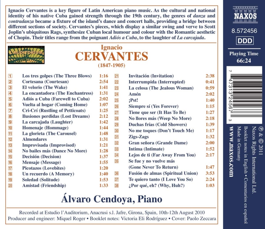 Cervantes:  Danzas Cubanas - slide-1
