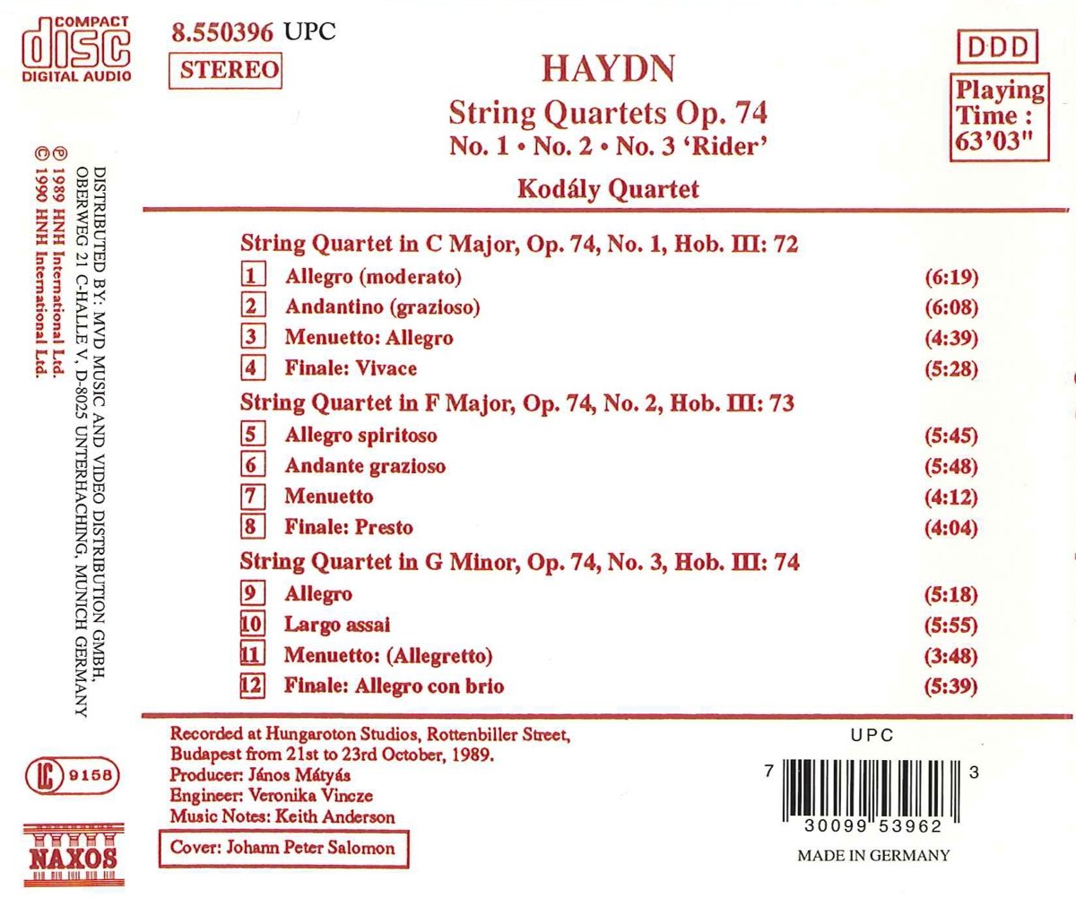 Haydn: String Quartets - slide-1