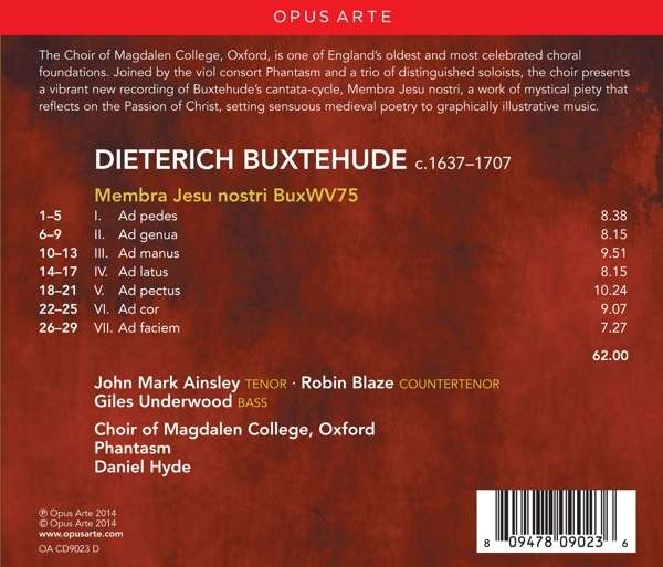 Buxtehude: Membra Jesu nostri - slide-1