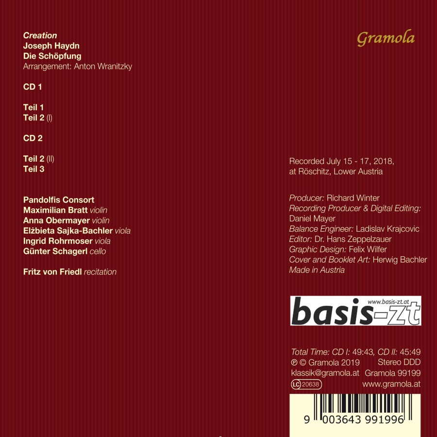 Haydn/Wranitzky: Creation - slide-1