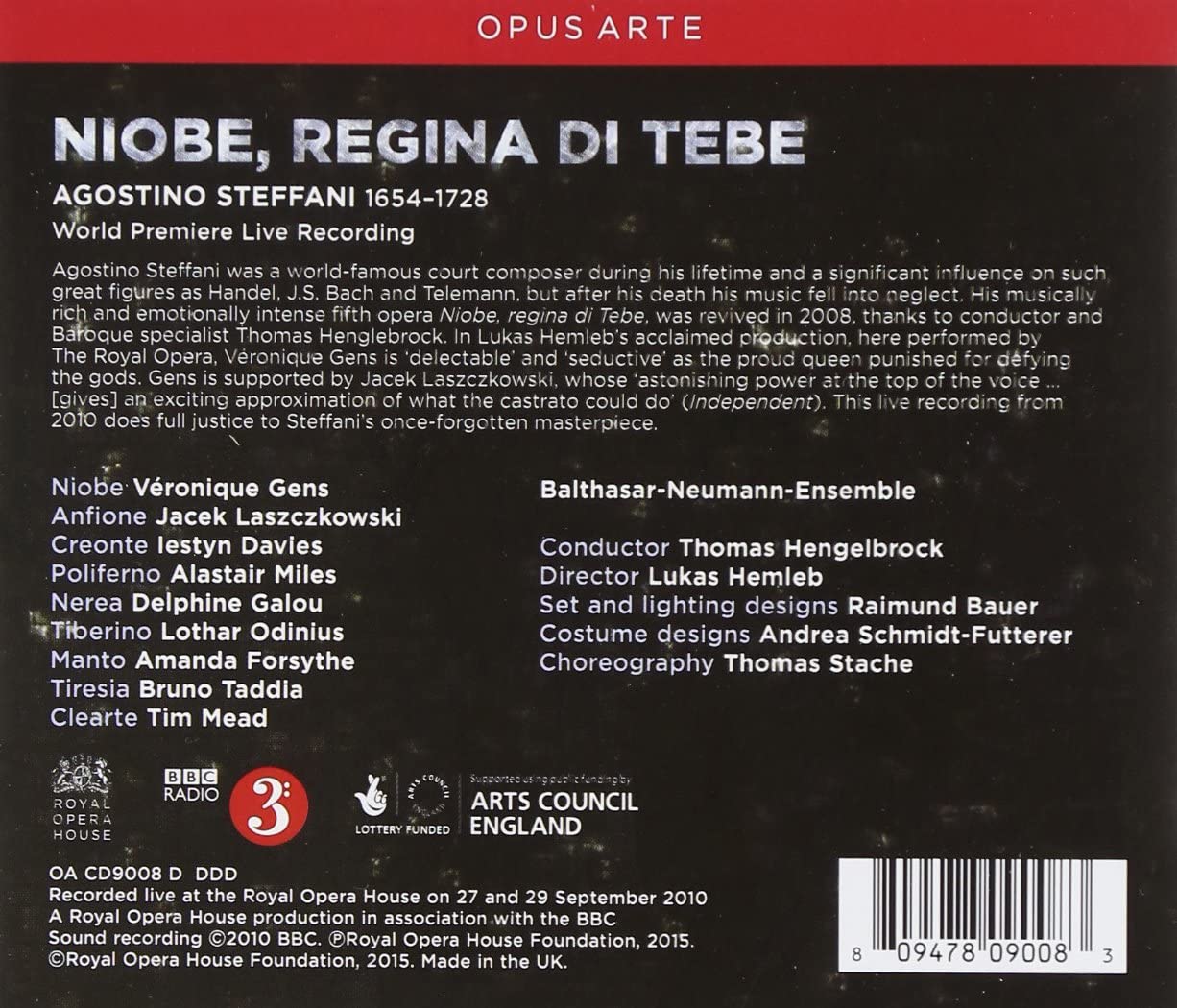 Steffani: Niobe, regina di Tebe - slide-1