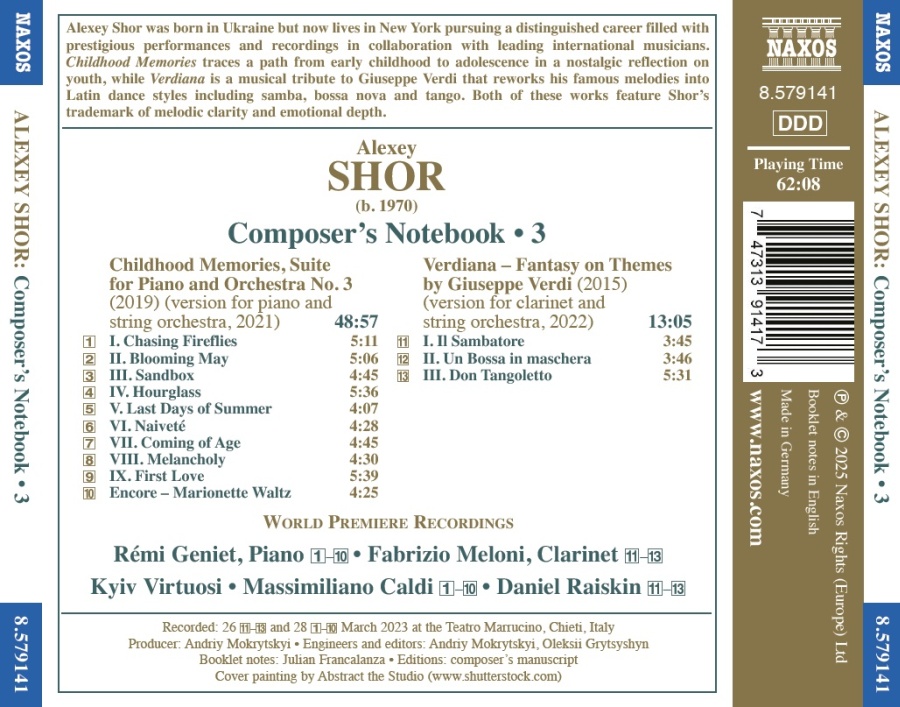 Shor: Composer’s Notebook Vol. 3 - slide-1