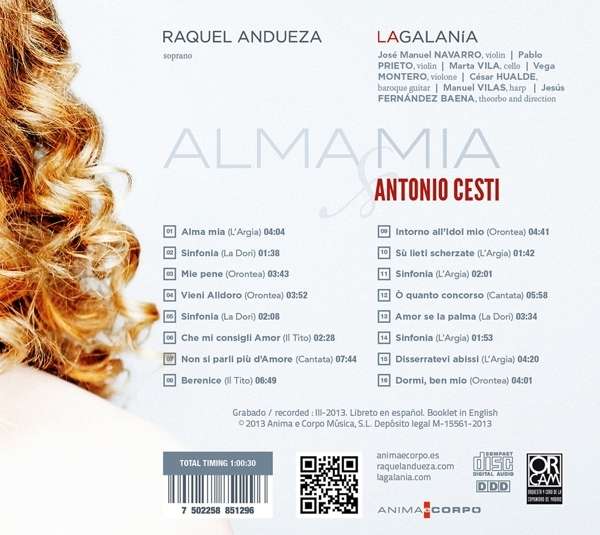 Cesti: Alma Mia - slide-1