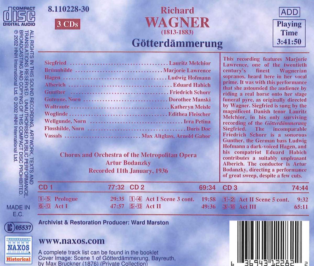 WAGNER: Gotterdemmerung - slide-1