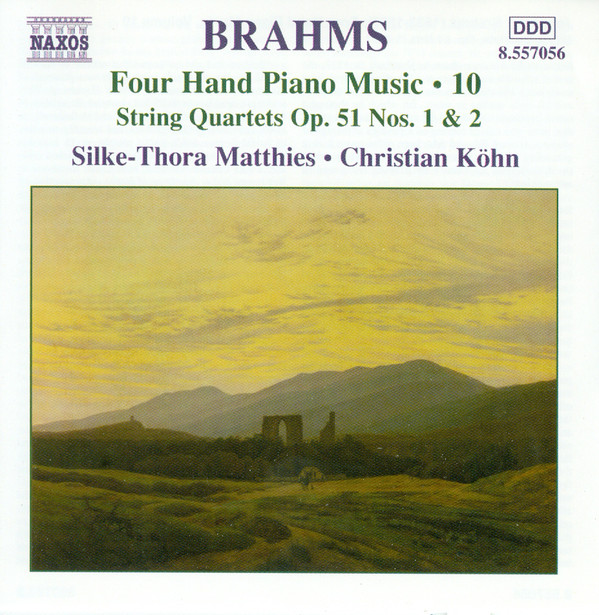 BRAHMS: Four Hand Piano Music Vol.10