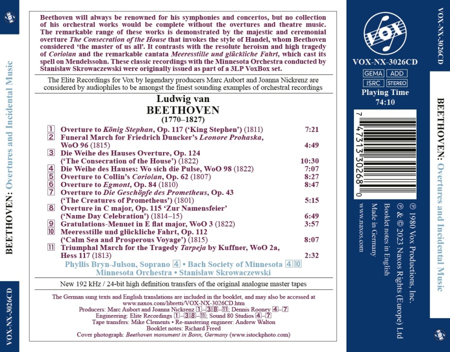 Beethoven: Overtures and Incidental Music - slide-1
