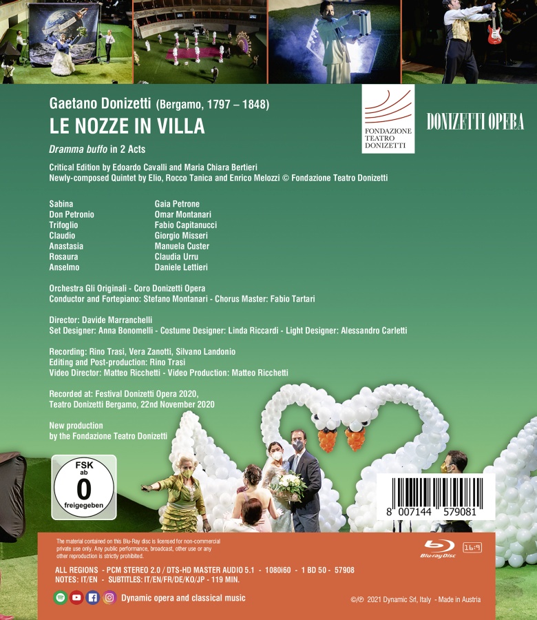Donizetti: Le Nozze in Villa - slide-1