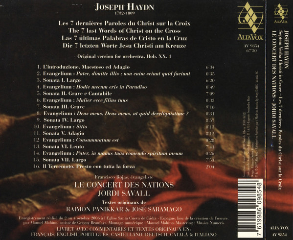 Haydn: The 7 Last Words Of Christ On The Cross - slide-1