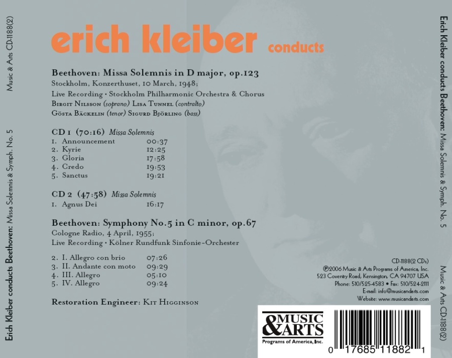 Beethoven: Missa Solemnis, Symphony No. 5 - slide-1