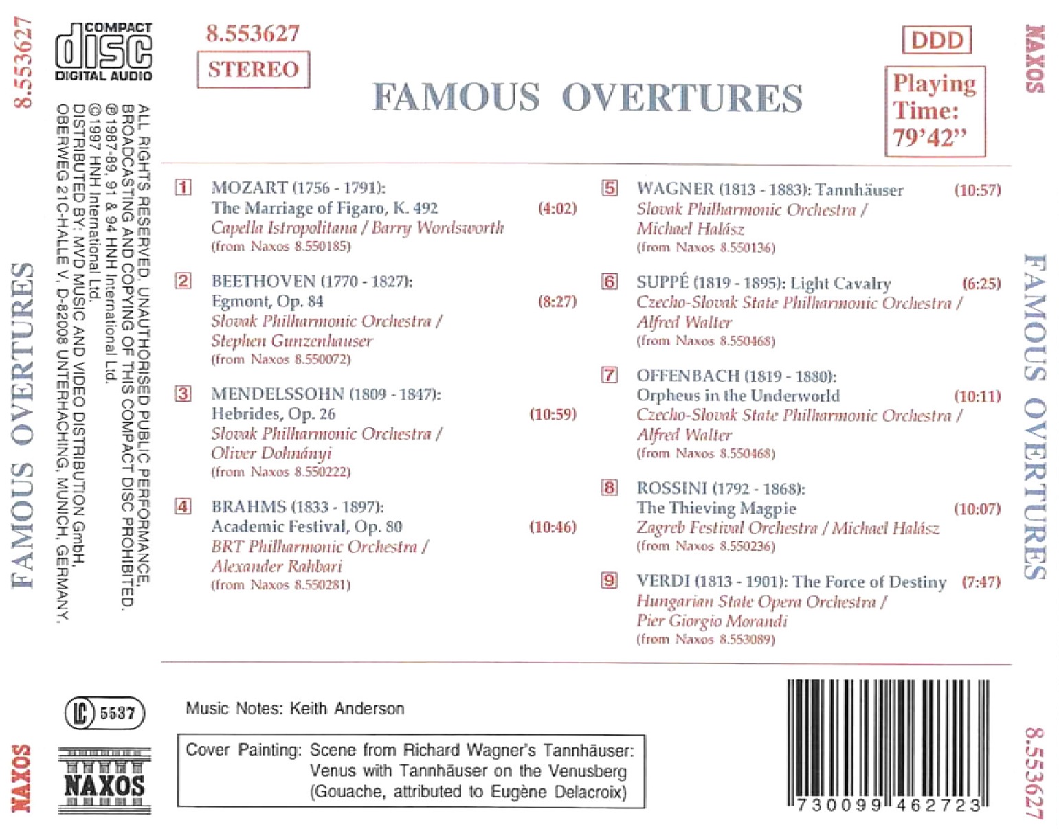 FAMOUS OVERTURES - slide-1