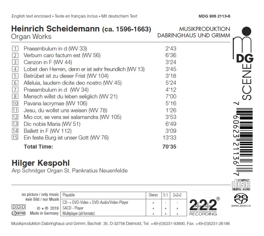 Scheidemann: Organ Works - slide-1
