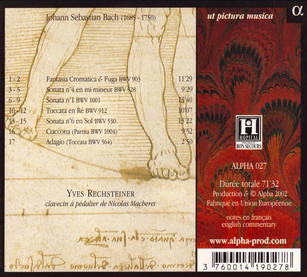 Bach: Fantasia Cromatica, sonates & transcriptions - slide-1