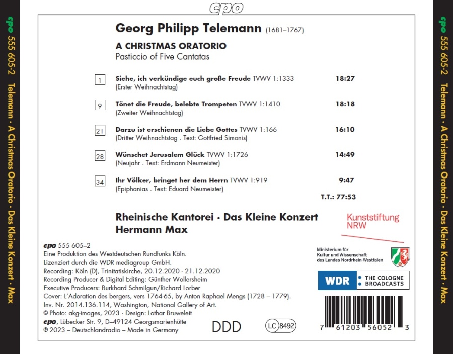 Telemann: A Christmas Oratorio - Pasticcio - slide-1