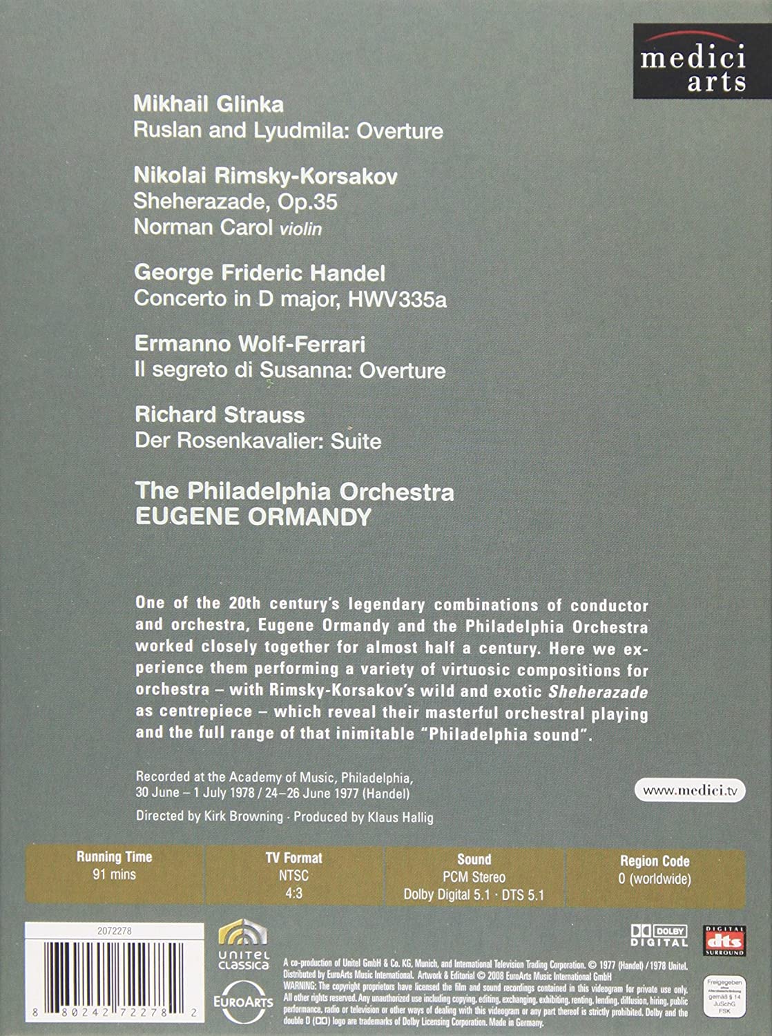 Rimsky-Korsakov Sheherazade and other works - slide-1