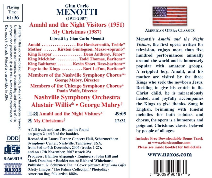 Menotti: Amahl and the Night Visitors - slide-1